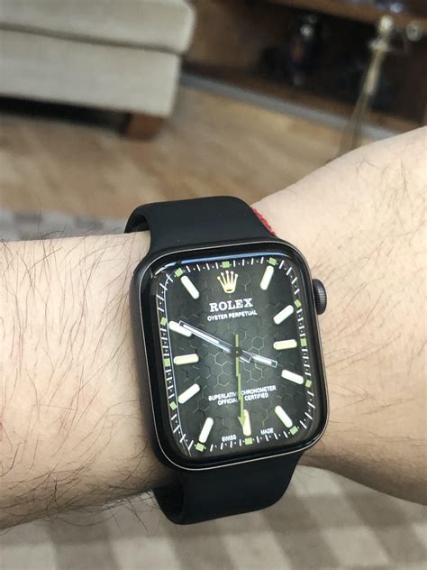 44mm Rolex Apple Watch face